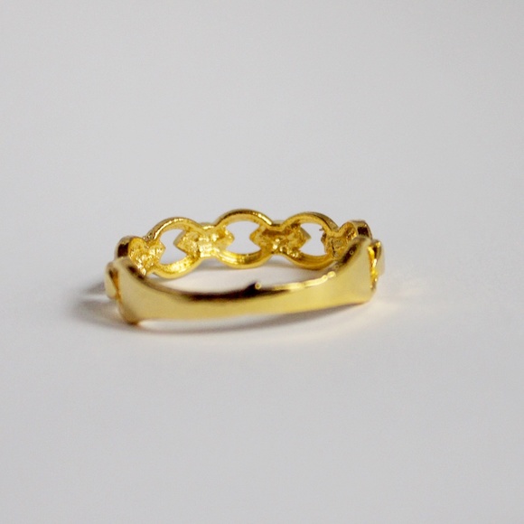 Link Ring 24 K Plated - Picture 4 of 6